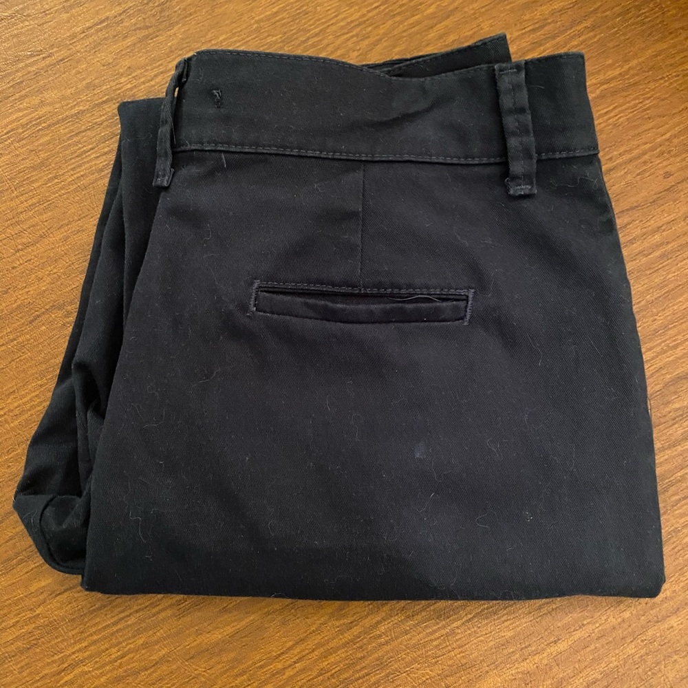 Lee relaxed at the waist navy twill pants
